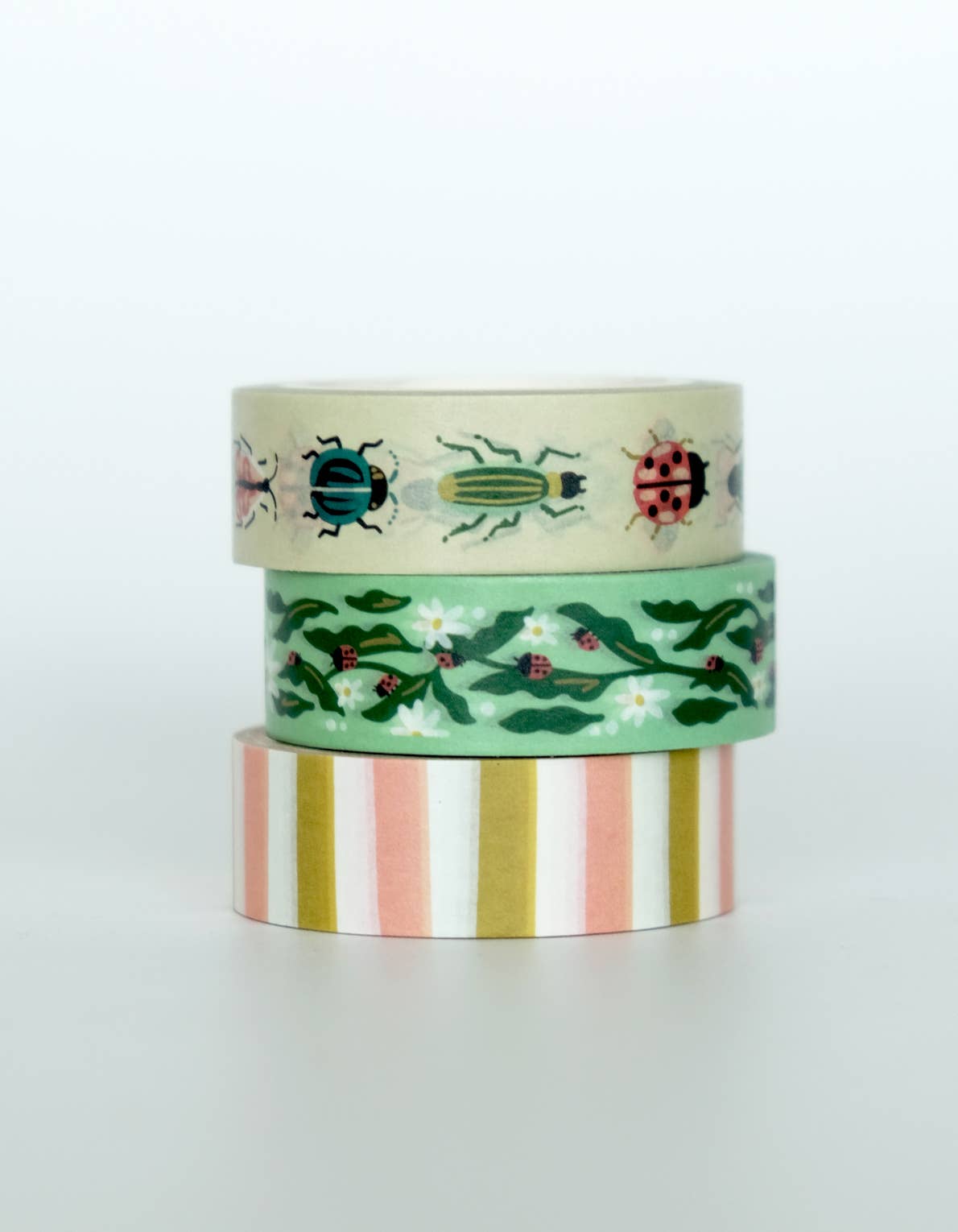 Entomologist Garden Washi Tape, Set of 3