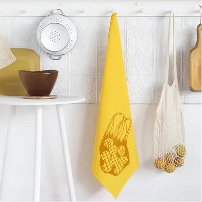 Shopping for Lemons Kitchen Tea Towel