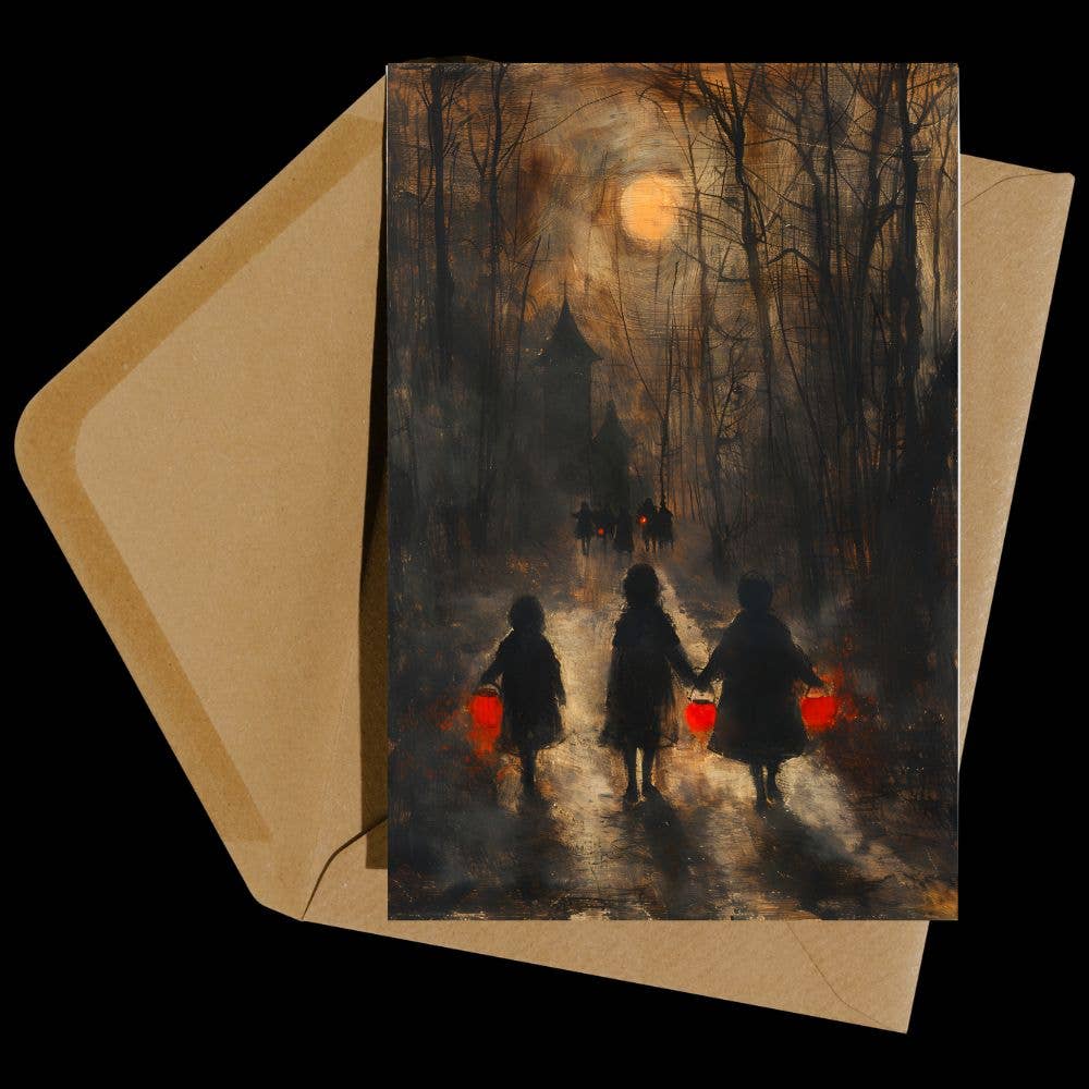 Trick or Treat Halloween Card