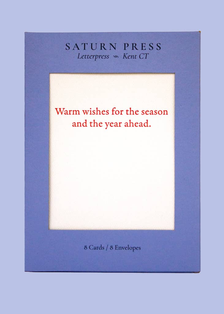 Quiet Night Holiday Cards