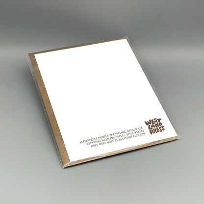 Werewolf Birthday Card