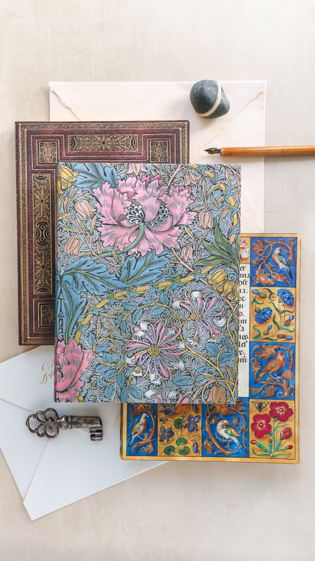 Morris Pink Honeysuckle Hardcover