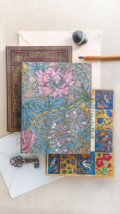 Morris Pink Honeysuckle Hardcover