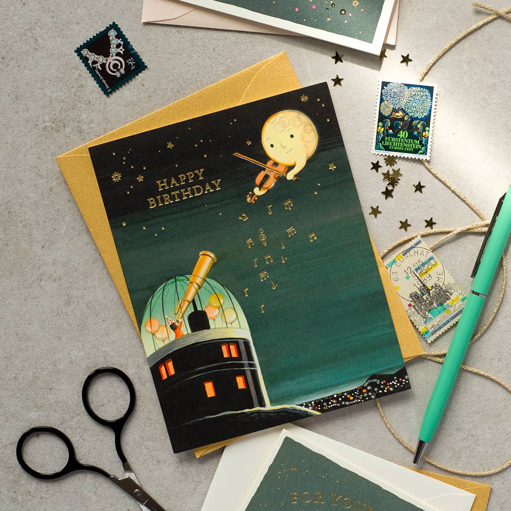 Observatory Birthday Card