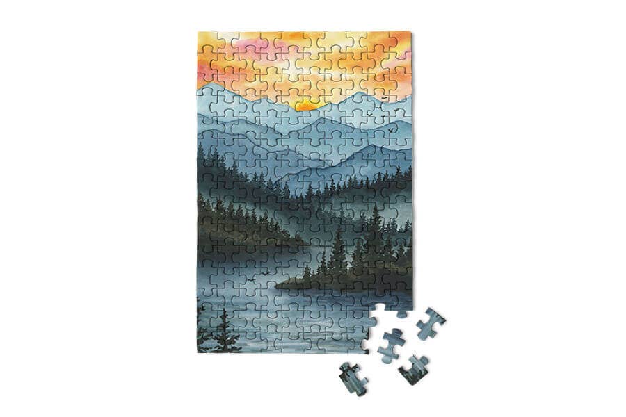 Great Smoky Mountains National Park Micro Puzzle - 150pc