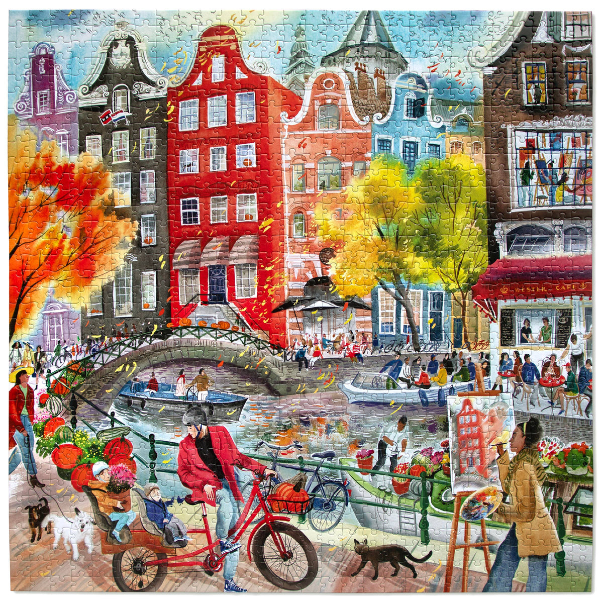 Artists in Amsterdam 1000 Piece Puzzle