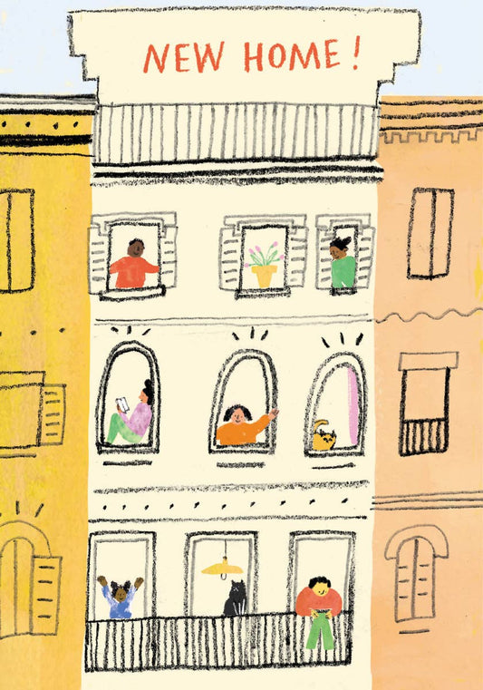 Apartment New Home Card