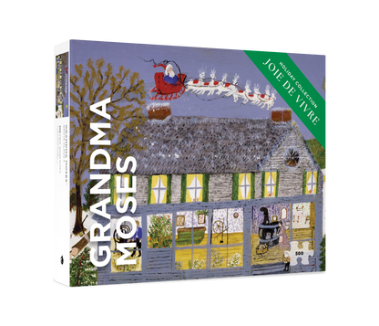 Grandma Moses: Santa Claus II 500 Piece Puzzle
