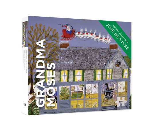 Grandma Moses: Santa Claus II 500 Piece Puzzle