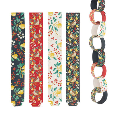 Easy Peasy Paper Chain Christmas Craft Garland