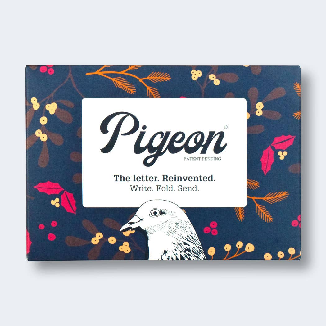 Winter Berries Pigeon Folding Letter Pack