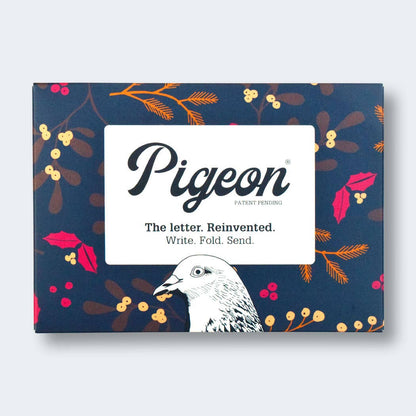 Winter Berries Pigeon Folding Letter Pack