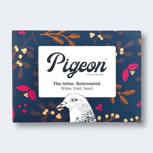 Winter Berries Pigeon Folding Letter Pack