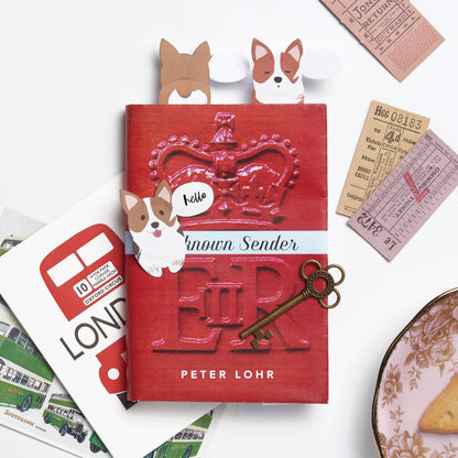 Cute Corgis Book Buddies