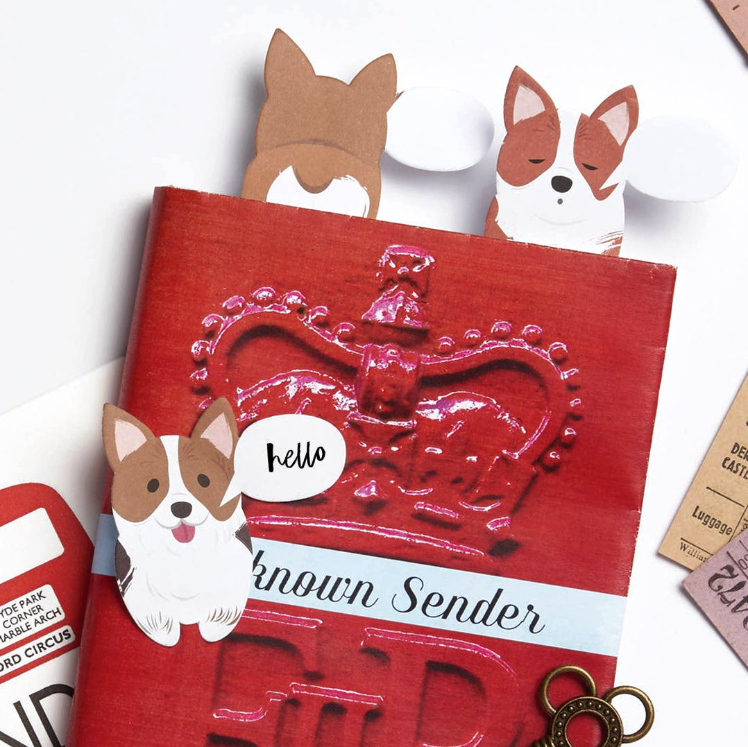 Cute Corgis Book Buddies