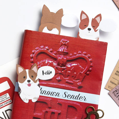 Cute Corgis Book Buddies