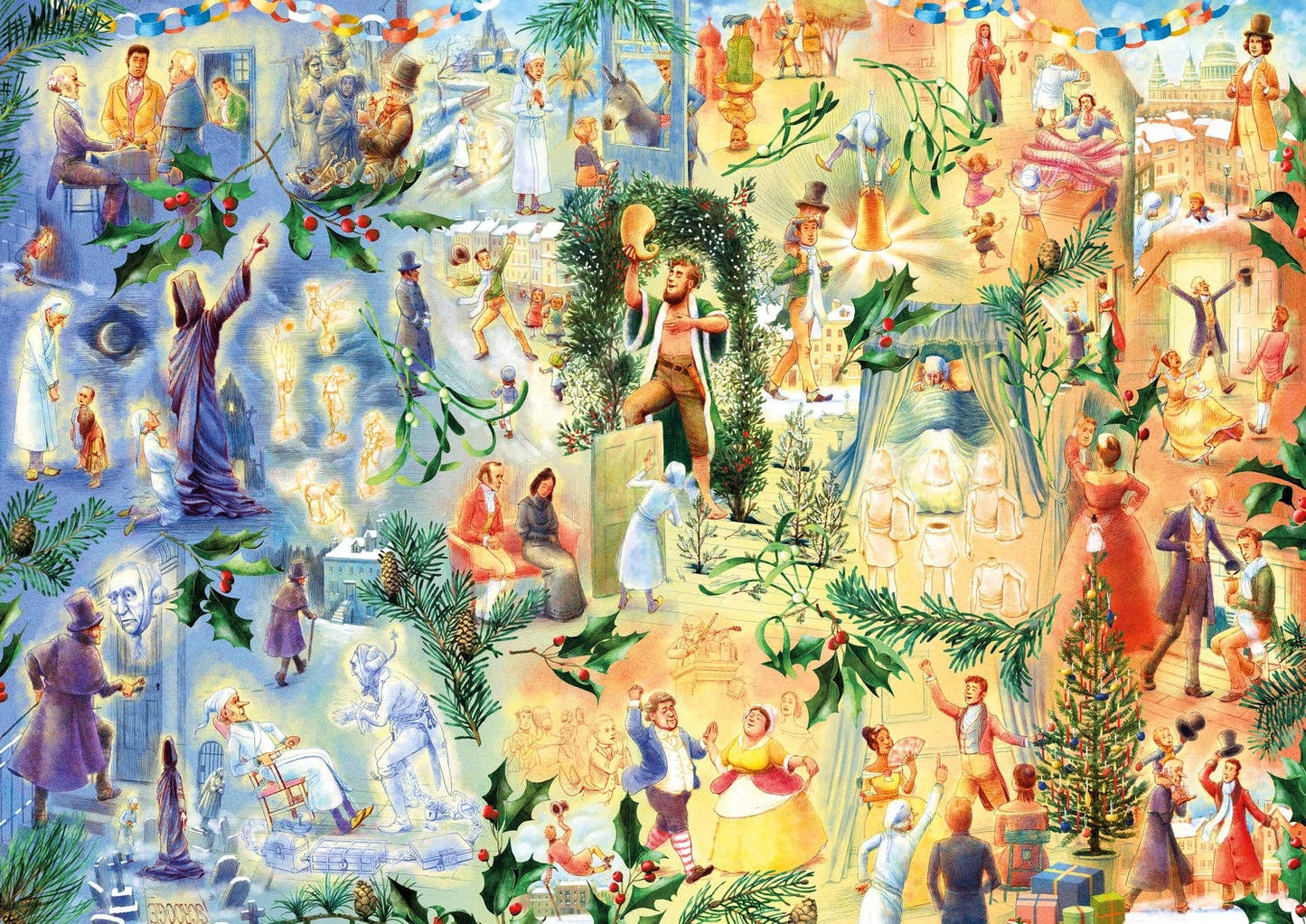 The World of A Christmas Carol: 1000 Piece Puzzle