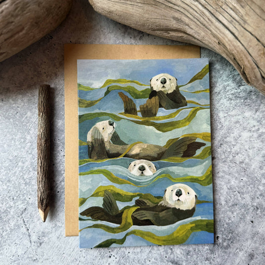 Kelp Forest Blank Card