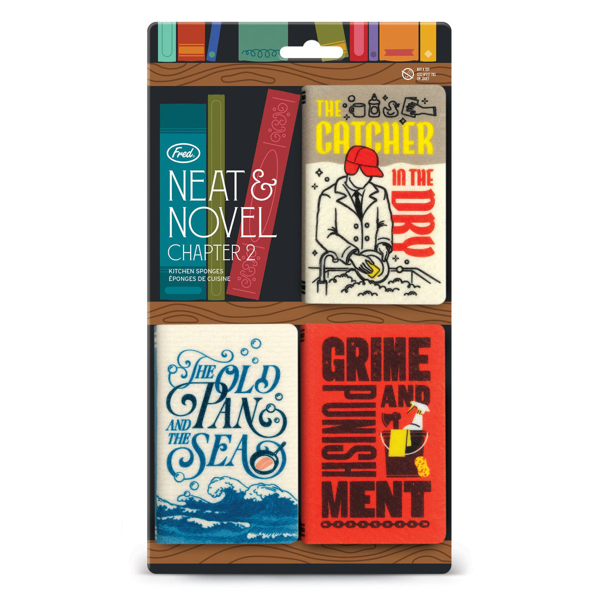 Neat & Novel: Chapter Two Book Sponges