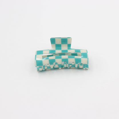 Checkered Hair Claw