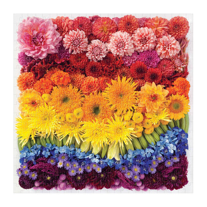 Rainbow Summer Flowers Puzzle - 500pc