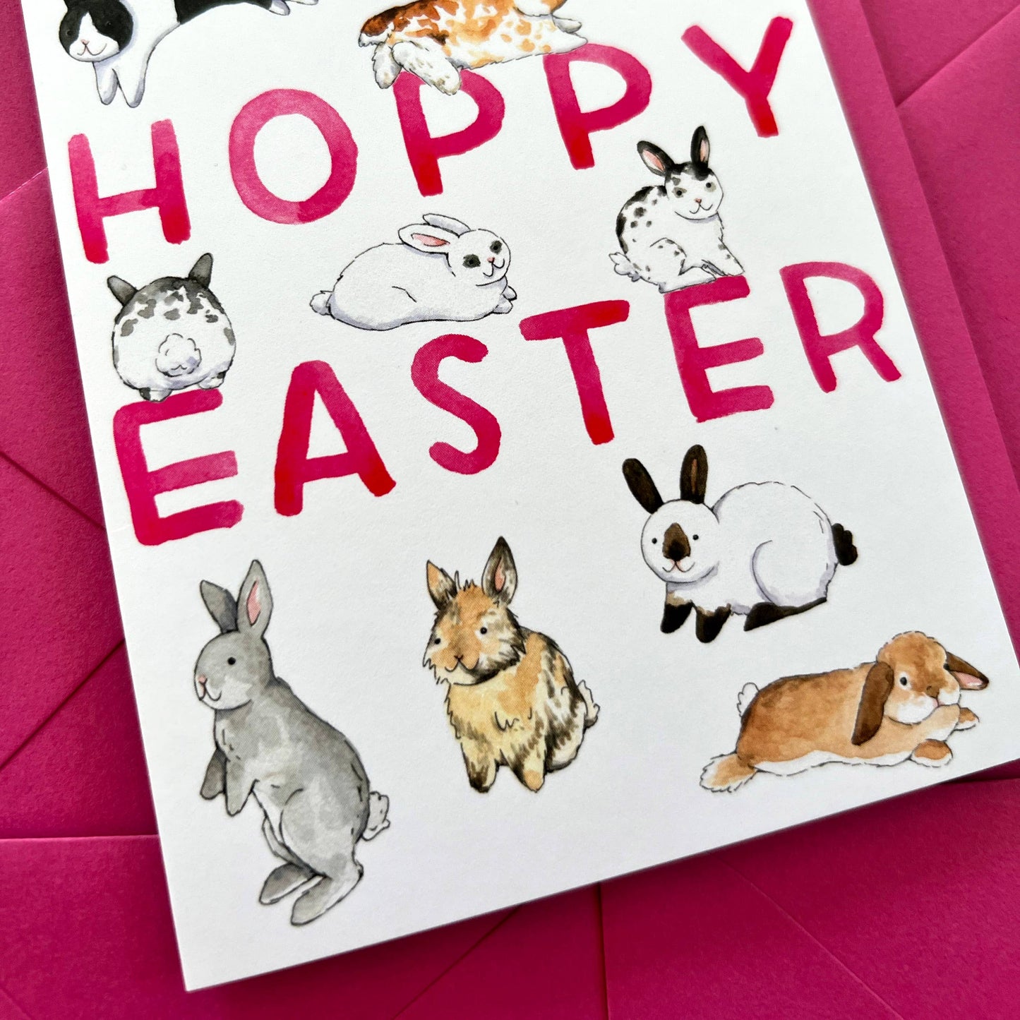 Hoppy Easter Bunnies Card