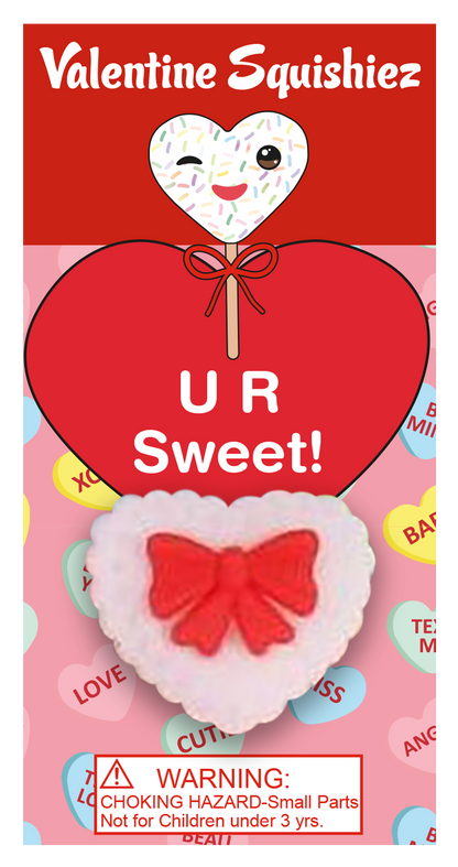 Super Squishy Valentine Squishiez Fidget Toy