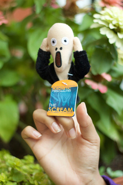 Edvard Munch's The Scream Magnetic Personality Finger Puppet