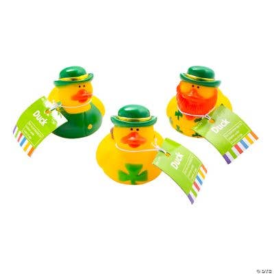 St. Patrick's Day Lucky Duckies, Set of 3