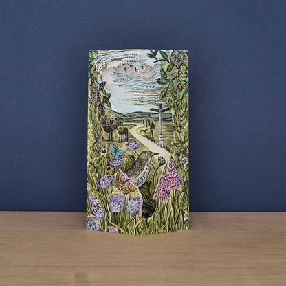 Birds On The Common Die-Cut Pop Up Card