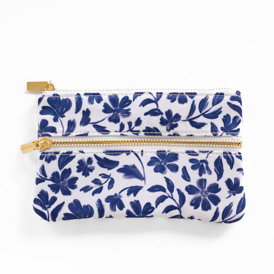 Porcelain Floral Pencil & Goodies Pouch
