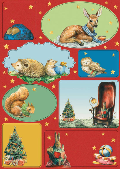 Storytime Holiday Gift Labels