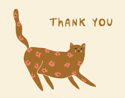 Cinnamon Chic Cat Thanks & Blank Boxed Cards