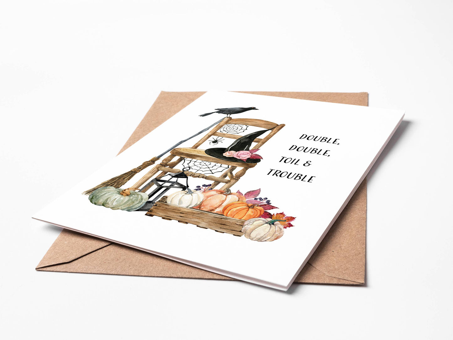 Toil & Trouble Halloween Card