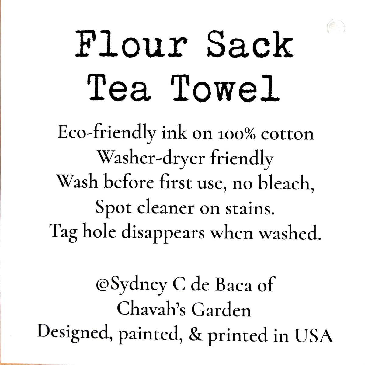 Black Ravens Tea Towel