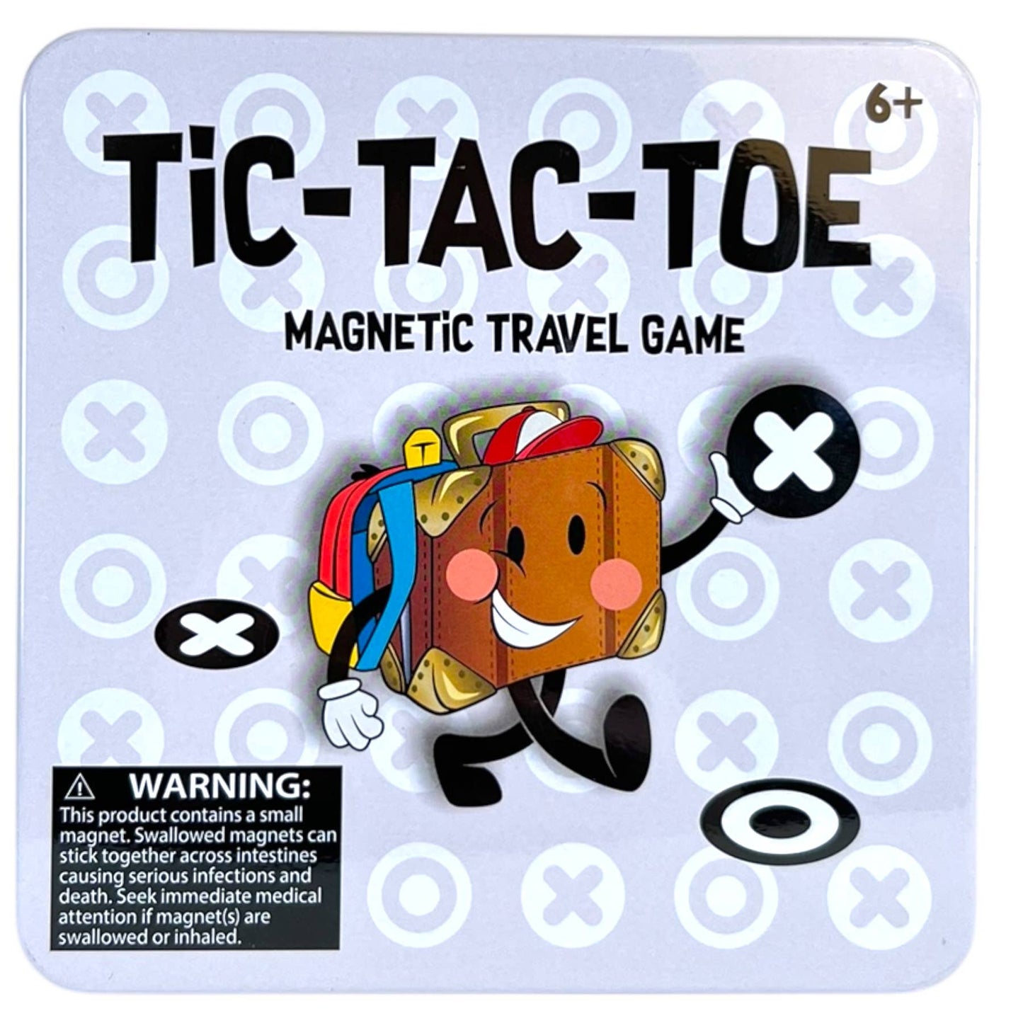 On the Way Goplay Magnetic Tic Tac Toe Travel Game