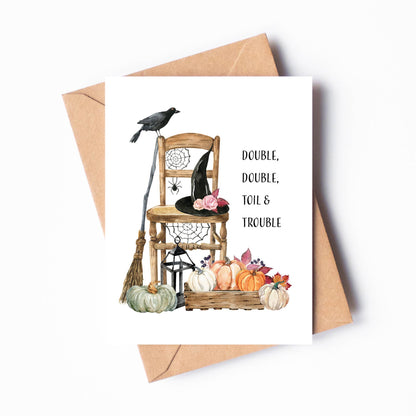 Toil & Trouble Halloween Card