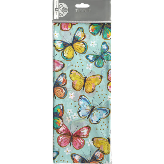 Colorful Butterflies Tissue Paper