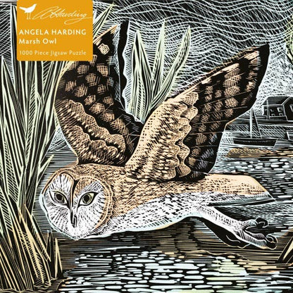 Angela Harding: Marsh Owl 1000 Piece Puzzle