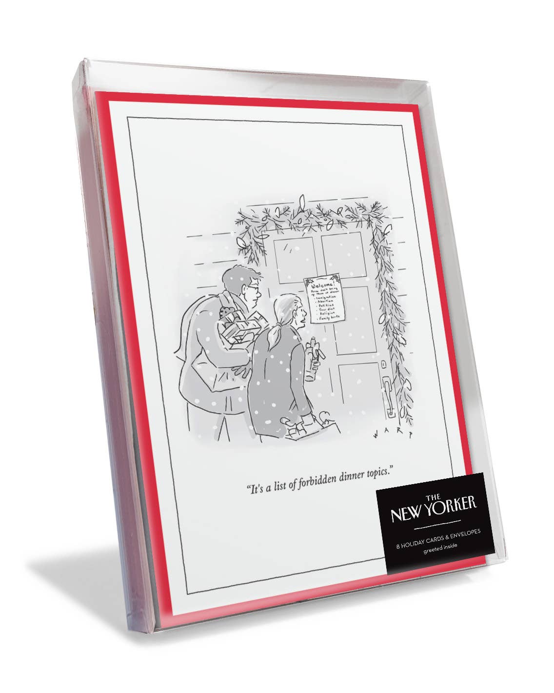 Dinner Topics New Yorker Holiday Cards