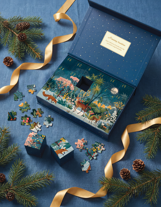 Winter in Paradise Woodland Creatures Advent Puzzle