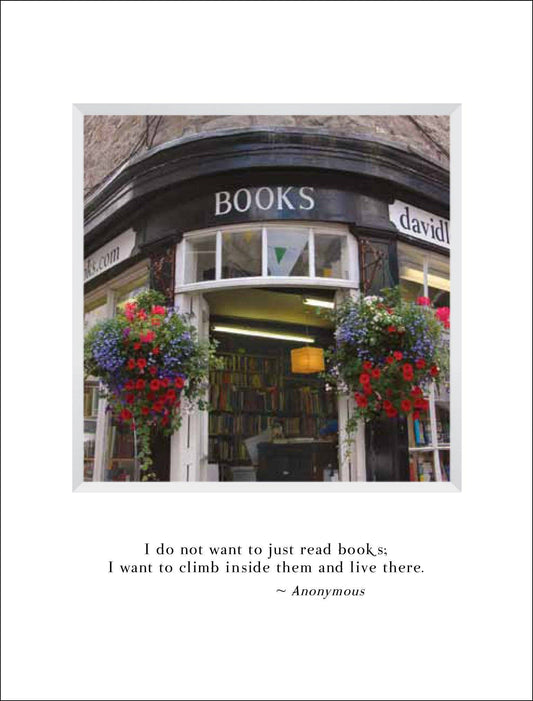 Book Town Birthday Card