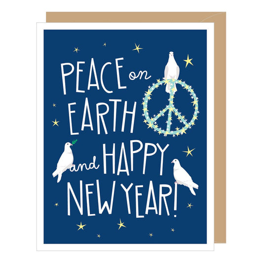 Peace on Earth New Year Card