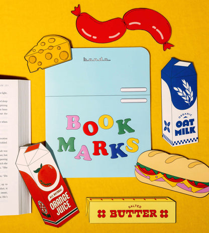 Fridge Foods Bookmark Set