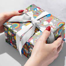Birthday Gnome Wrapping Paper, 2 Rolls