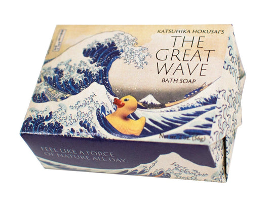 Hokusai's Great Wave Novelty Soap