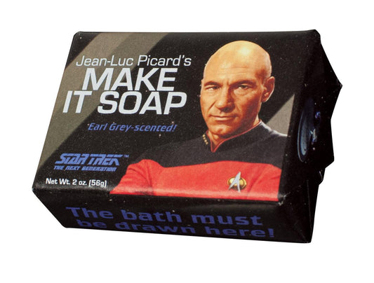 Jean-Luc Picard's Make It Novelty Soap