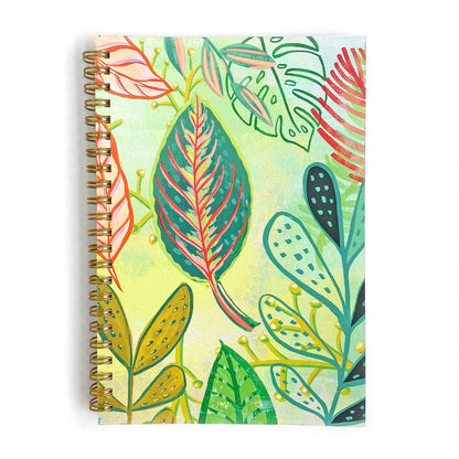 Wild Plants Spiral-Bound Notebook