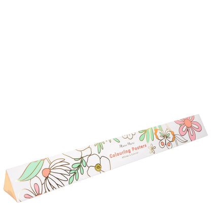 Butterfly Gold Foil Coloring Posters