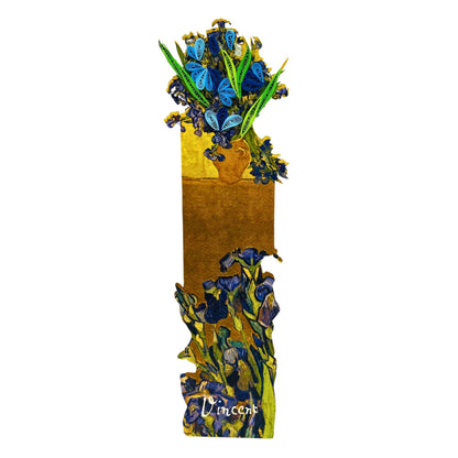 Van Gogh Irises Quilling Bookmark